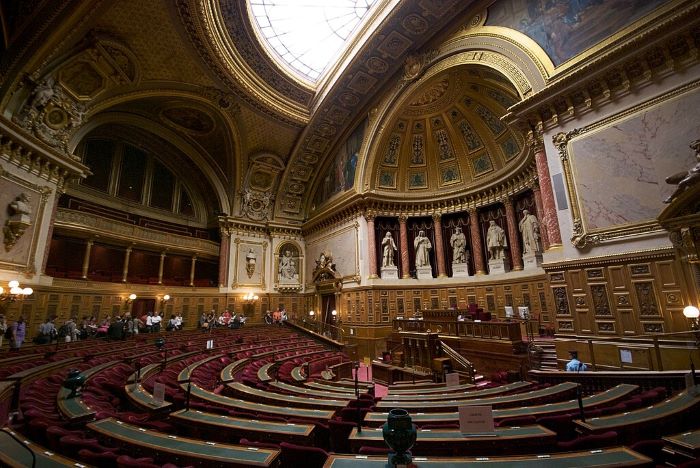 Le Sénat- L'hémicycle du Sénat