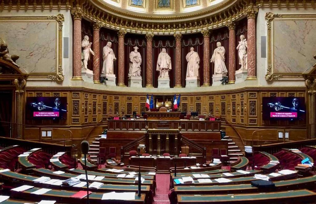 Parlement français-Sénat-hémicycle