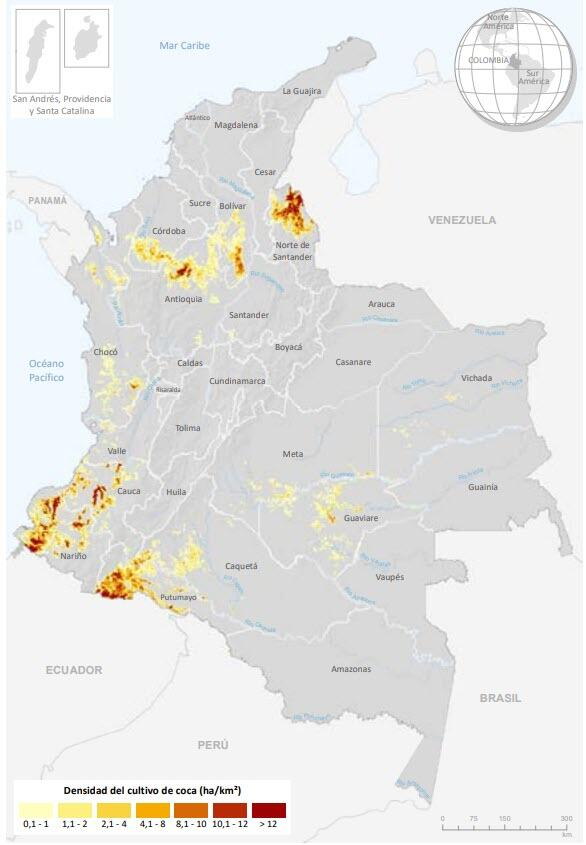 Culture de cocaïne- Production-Exponentielle-Colombie-Pétrole- Économie