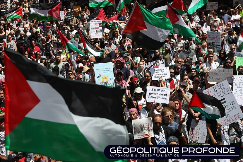 Manifestations Mondiales-Pro Palestiniennes-Free Palestine-Sydney