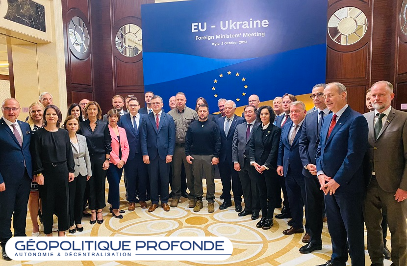 UE-Soutien Ukraine-Kiev-Réunion