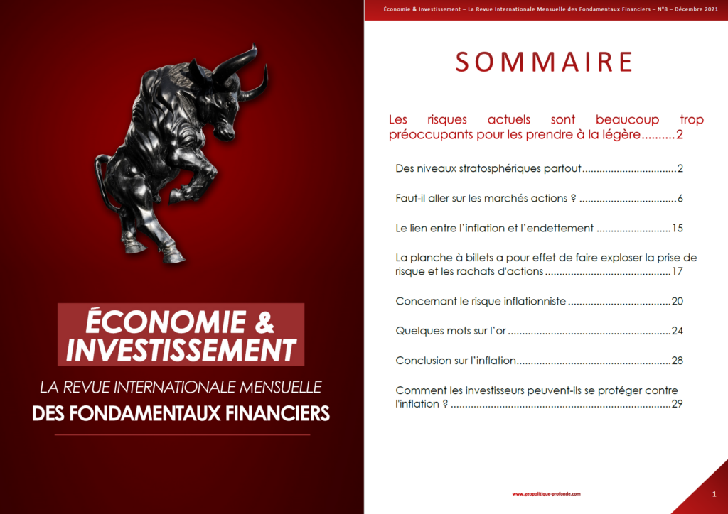 Revue économie et investissement décembre 2021