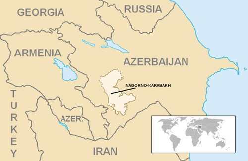 L'Azerbaïdjan a été accusé de chercher à mener un génocide lent des Arméniens de la région du Haut-Karabakh en leur coupant les vivres.